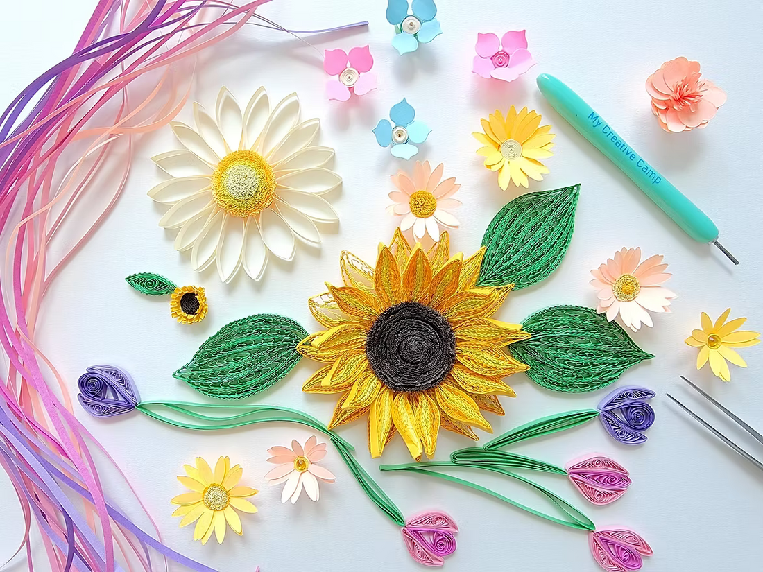 Paper Quilling Flowers