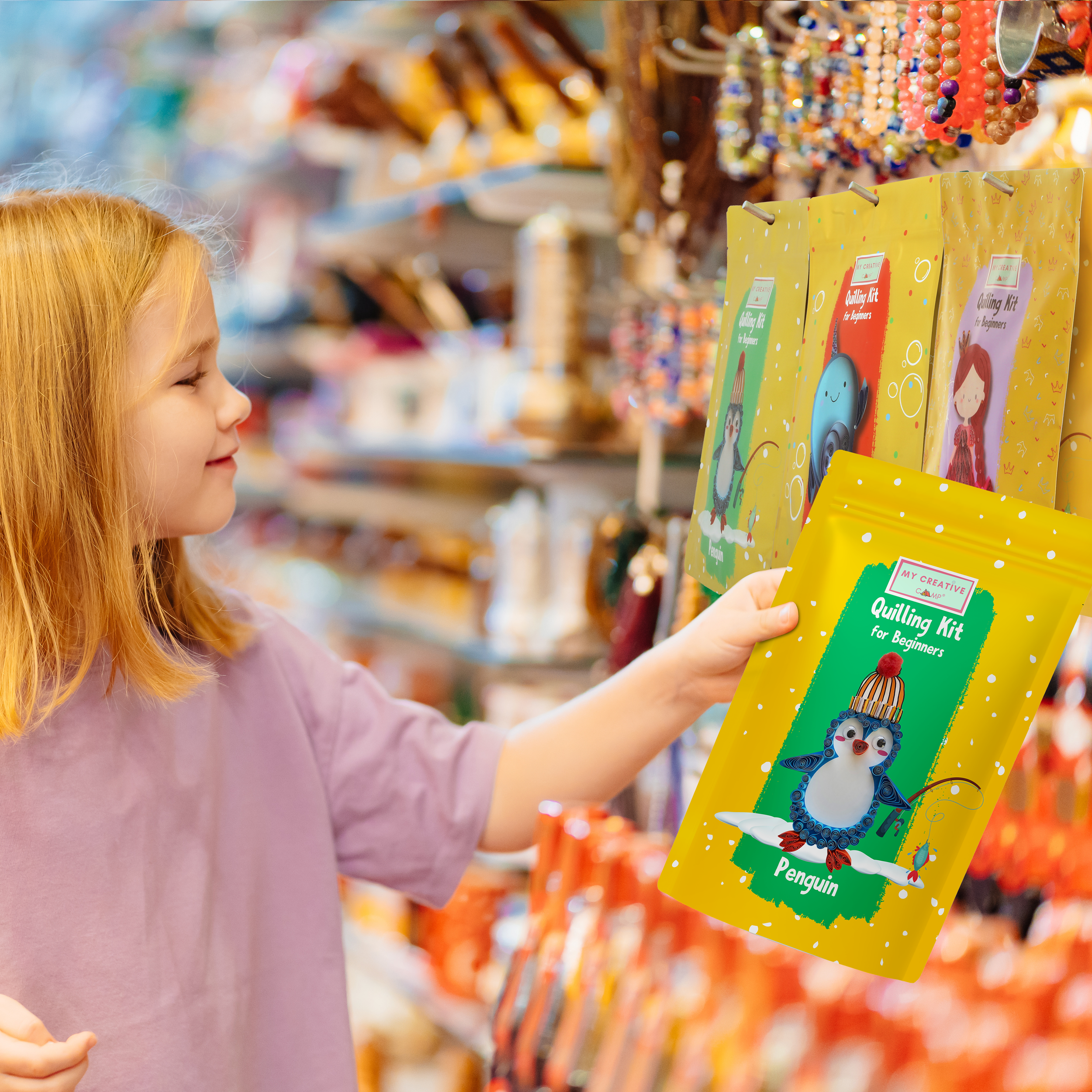 Penguin Quilling Kit