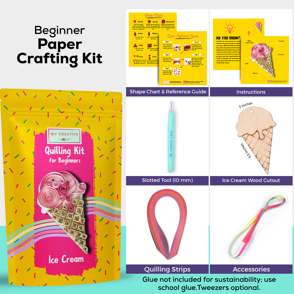Ice Cream Quilling Kit