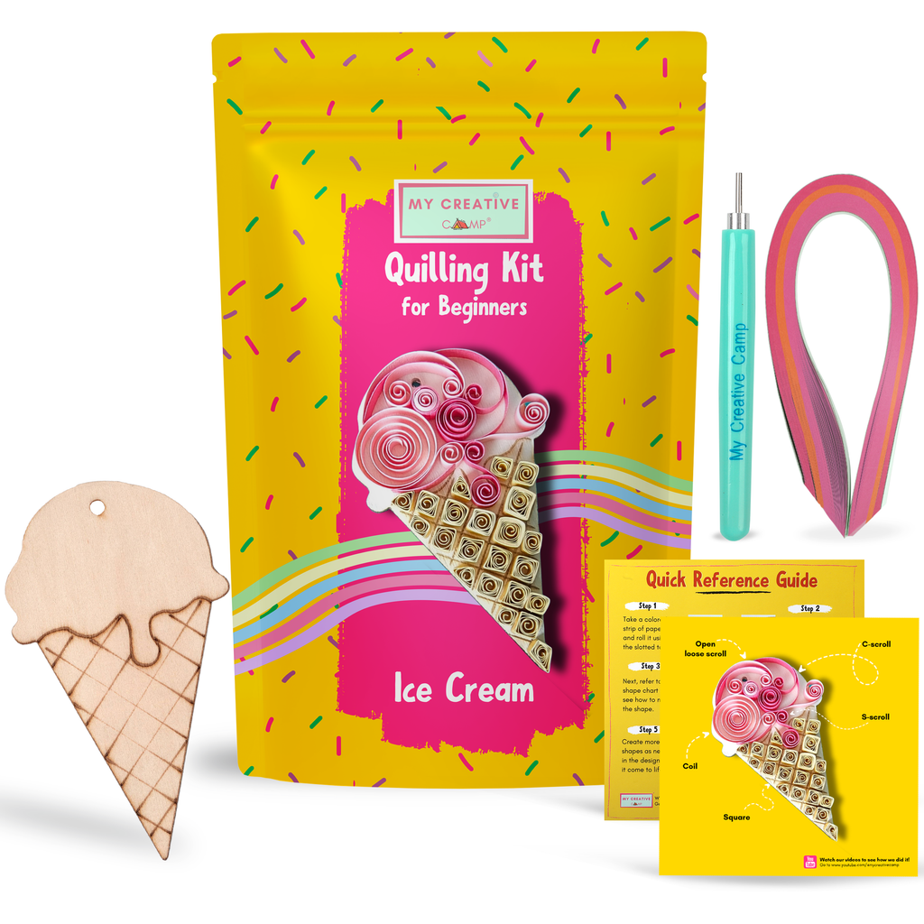 Ice Cream Quilling Kit