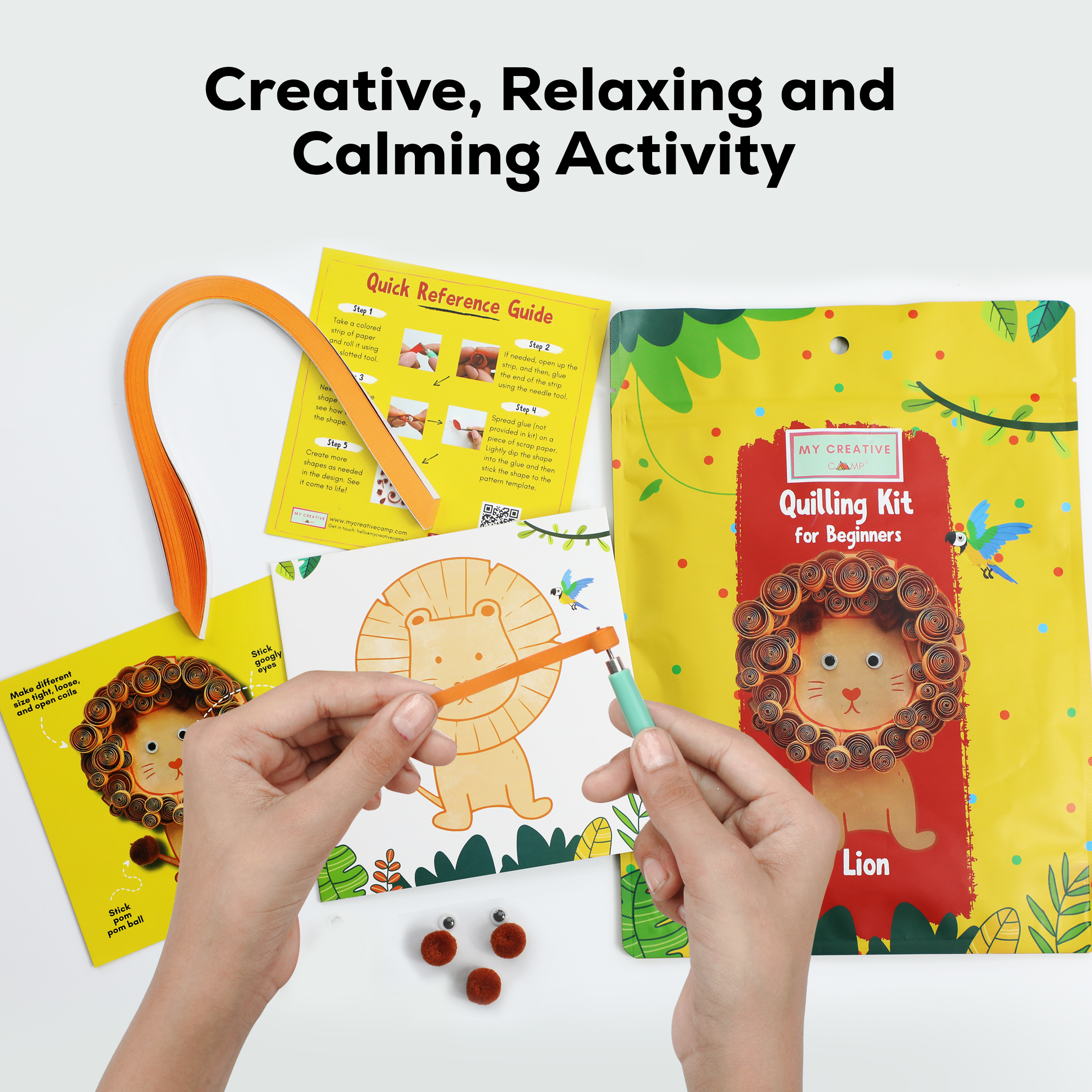 Lion Quilling Kit