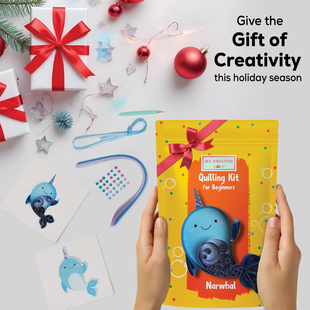 Narwhal Quilling Kit