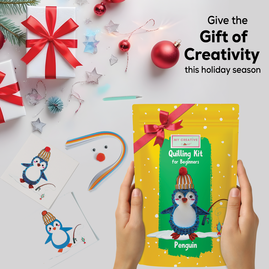 Penguin Quilling Kit