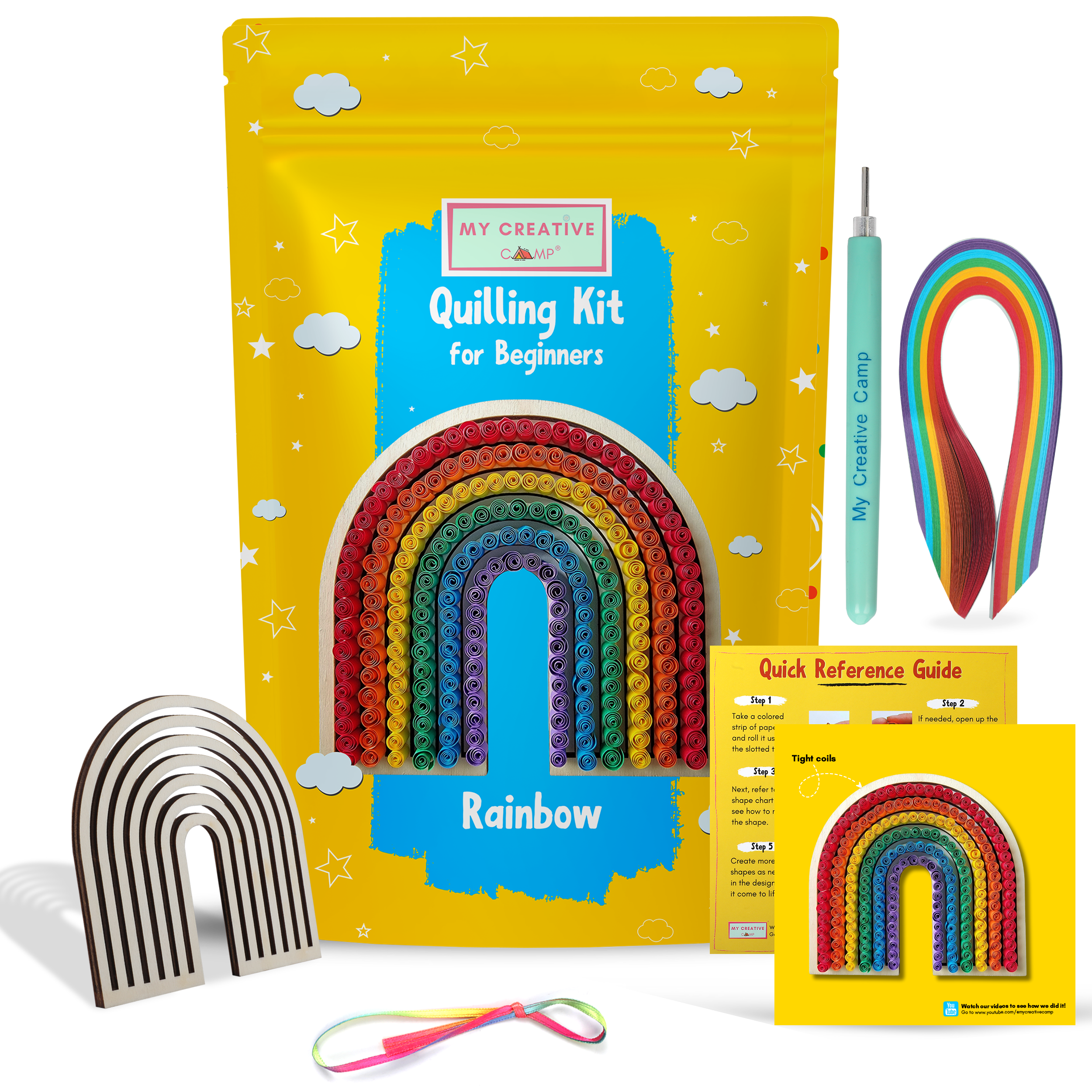 Rainbow Quilling Kit