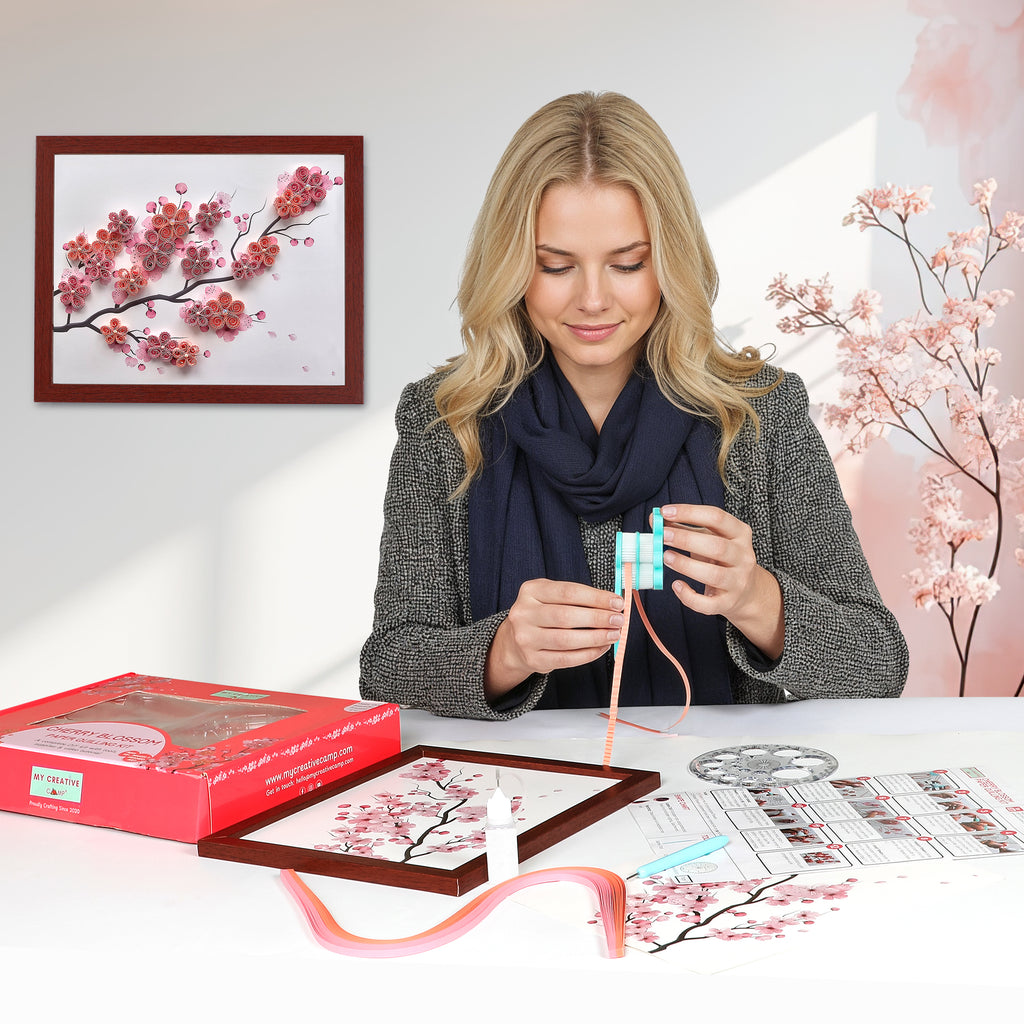 Cherry Blossom Quilling Kit