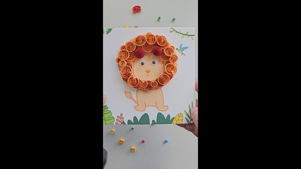 Lion Quilling Kit