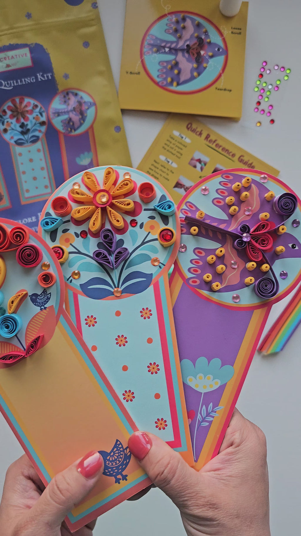 Bookmark Quilling Kit