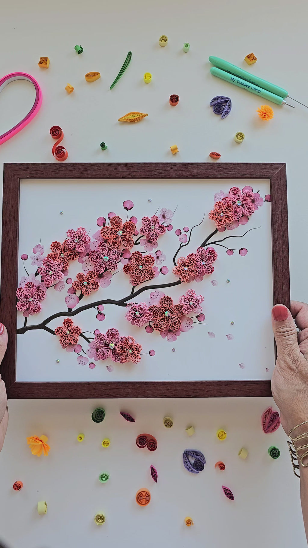 Cherry Blossom Quilling Kit