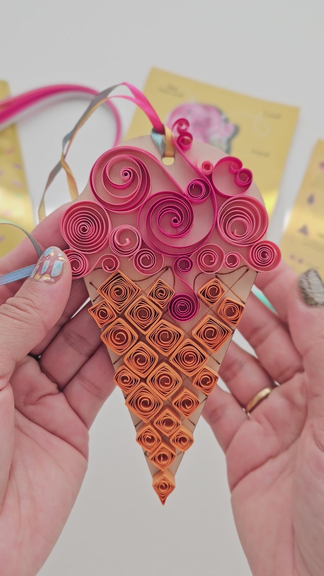 Ice Cream Quilling Kit